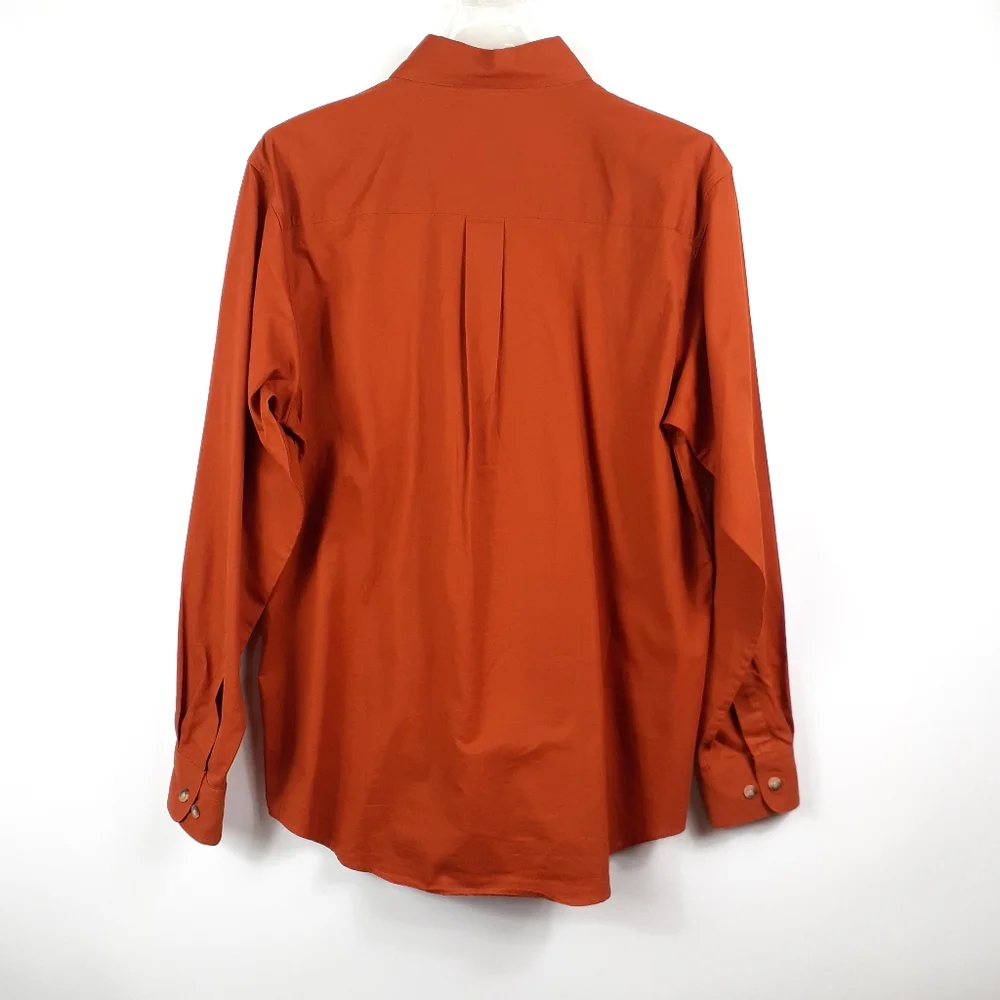 University Co-Op Campus Wear Texas Longhorns Shirt 100% Cotton Burnt Orange M_9
